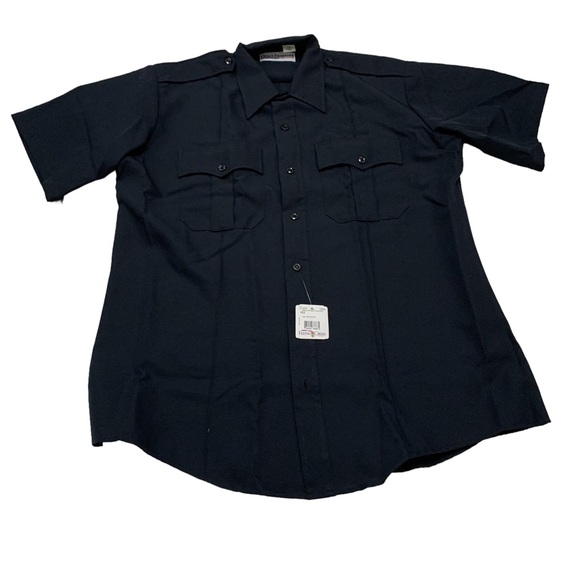 Flying Cross/ Urban Defender Men’s Justice Powerstretch Short Sleeve Shirt LAPD - Picture 6 of 9